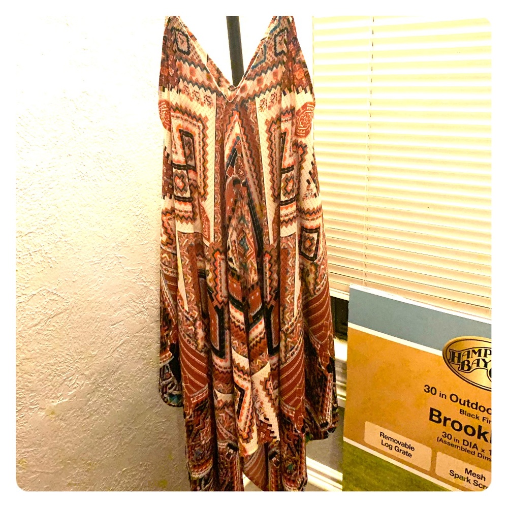 Flowy dress for spring/summer.